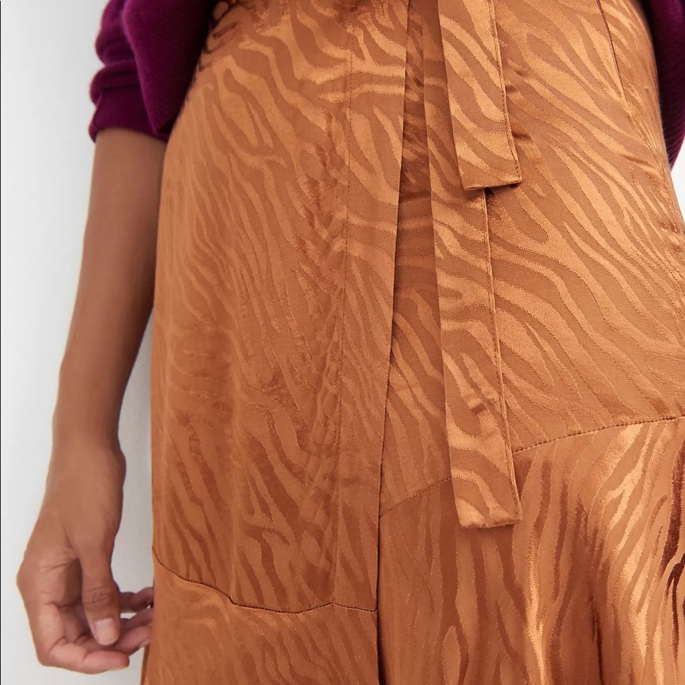 Anthropologie | TAMRA JACQUARD MIDI SKIRT | Sz 12 - Picture 3 of 4